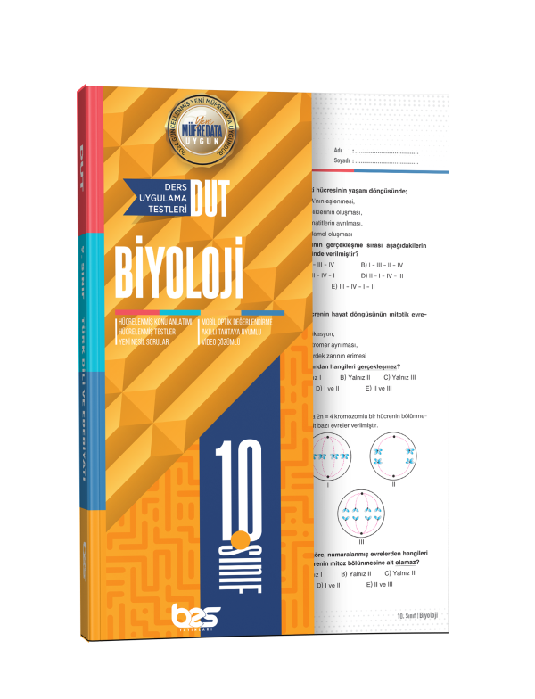 BES DUT 10.SINIF UYGULAMA TESTİ BİYOLOJİ - 2026-27